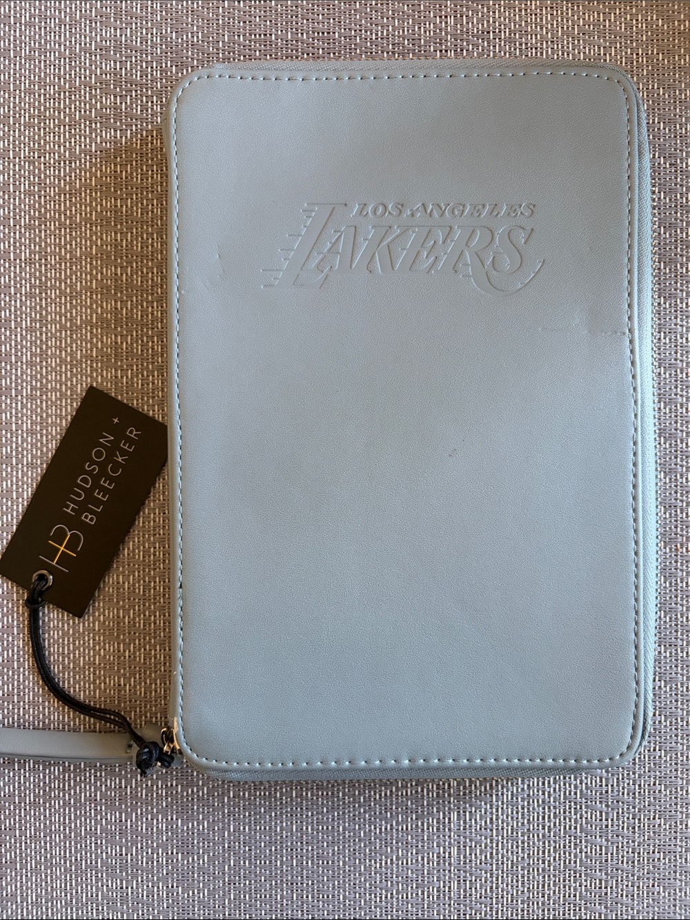 Hudson and Bleecker Los Angeles Lakers Embossed Jewelry portfolio.